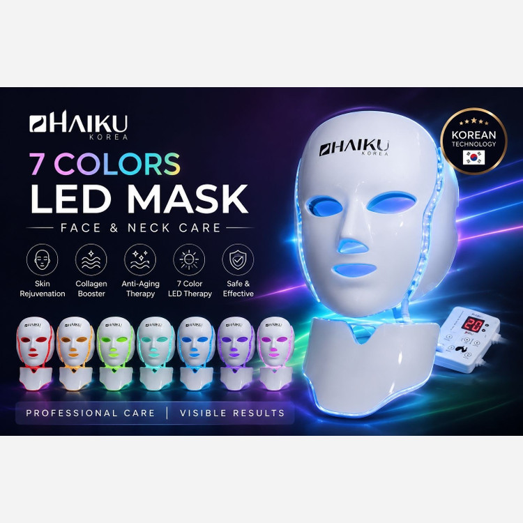 ماسک ال ای دی صورت وگردن هایکو